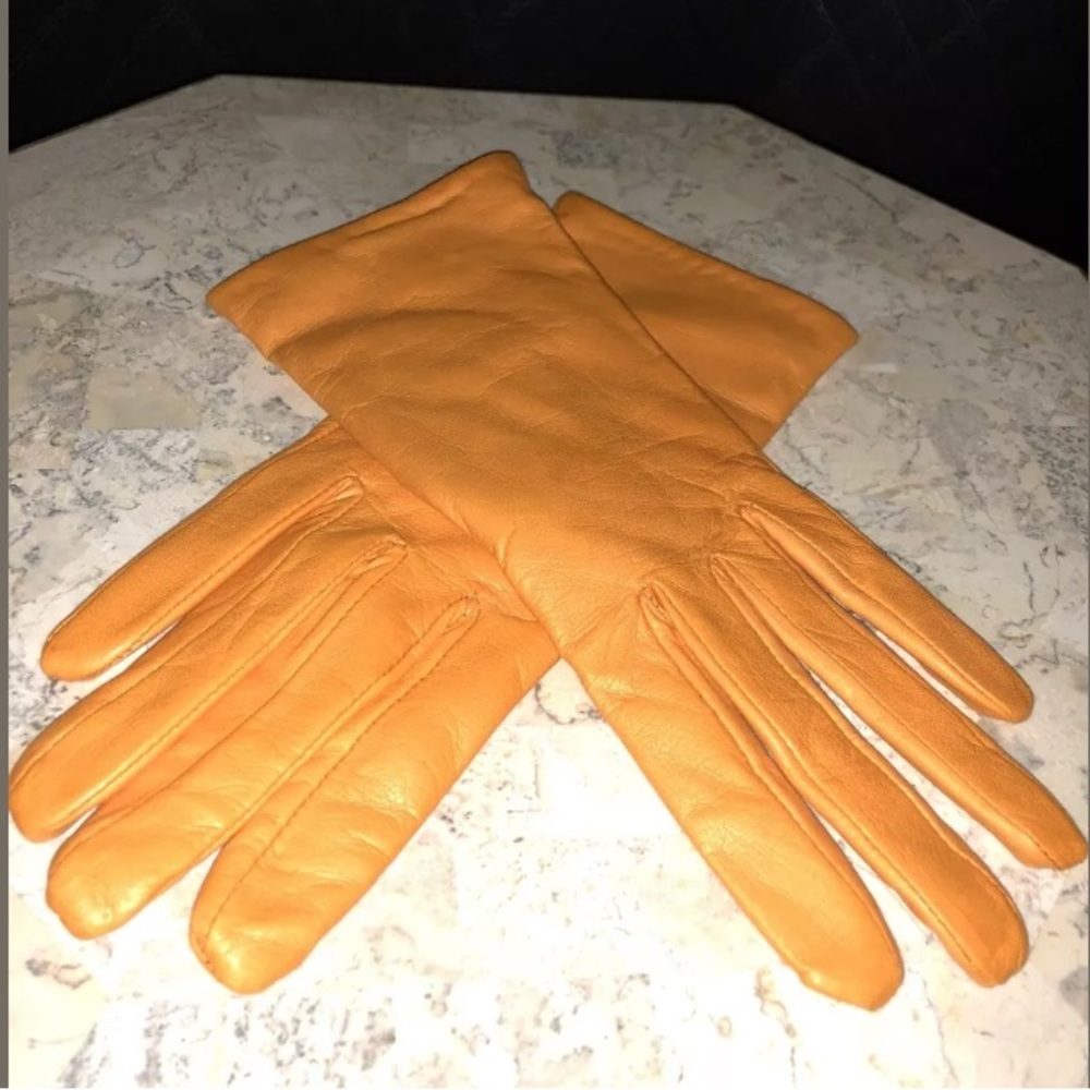 Fratelli Orsini Italian Leather Cashmere Gloves